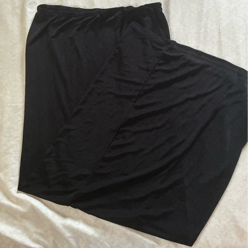 SHEIN Black Midi Pencil Skirt for Work